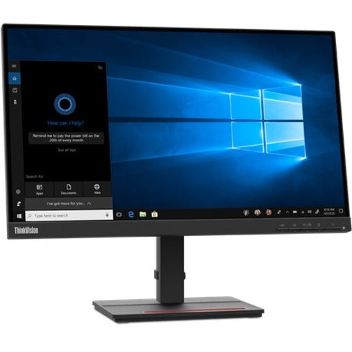 Lenovo ThinkVision S22e-20 22" Class Full HD LCD Monitor - 16:9 - Raven Black 62C6KAT1US