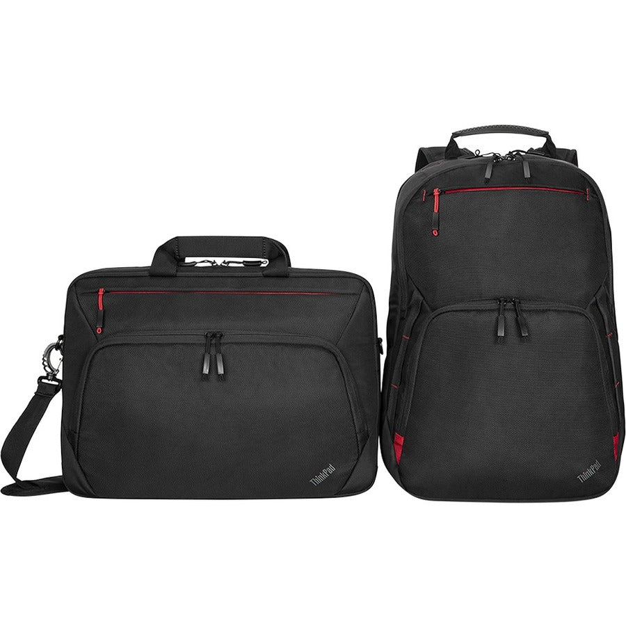 Lenovo Essential Plus Carrying Case Rugged (Briefcase) for 15.6" Notebook - Black 4X41A30365