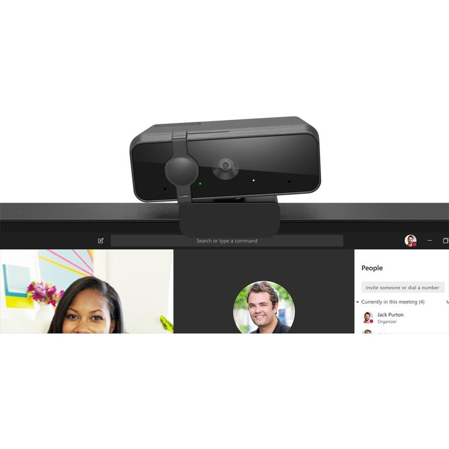 Lenovo Essential Webcam - 2 Megapixel - Black - USB 2.0 - 1 Pack(s) 4XC1B34802