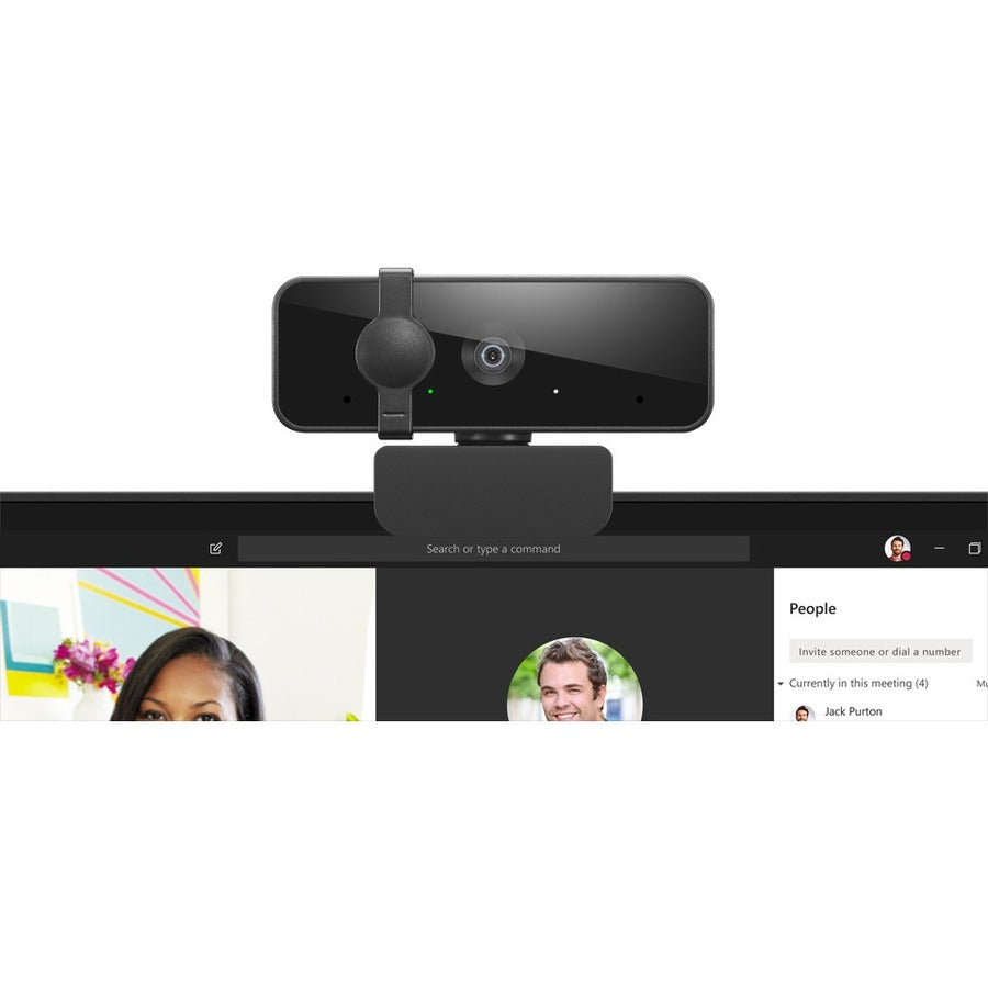 Lenovo Essential Webcam - 2 Megapixel - Black - USB 2.0 - 1 Pack(s) 4XC1B34802