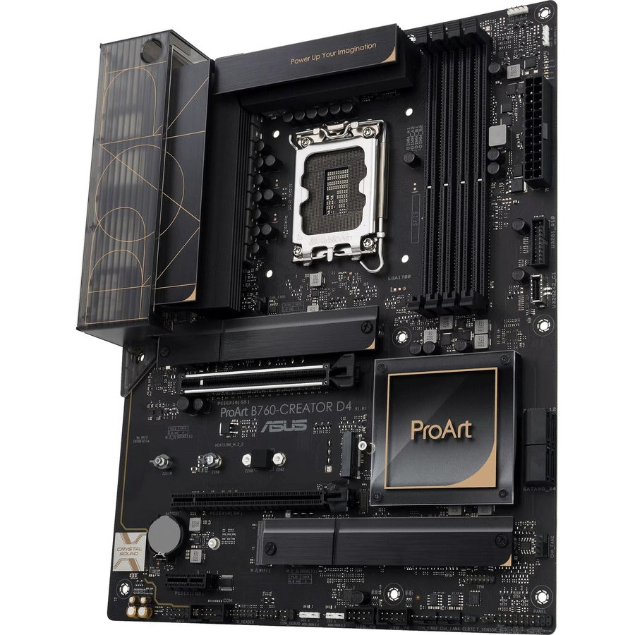 Asus ProArt B760-CREATOR D4 Desktop Motherboard - Intel B760 Chipset - Socket LGA-1700 - ATX PROARTB760-CREATORD4