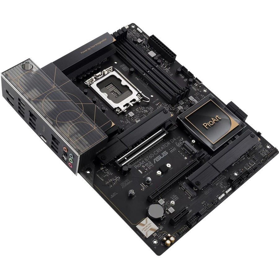 Asus ProArt B760-CREATOR D4 Desktop Motherboard - Intel B760 Chipset - Socket LGA-1700 - ATX PROARTB760-CREATORD4