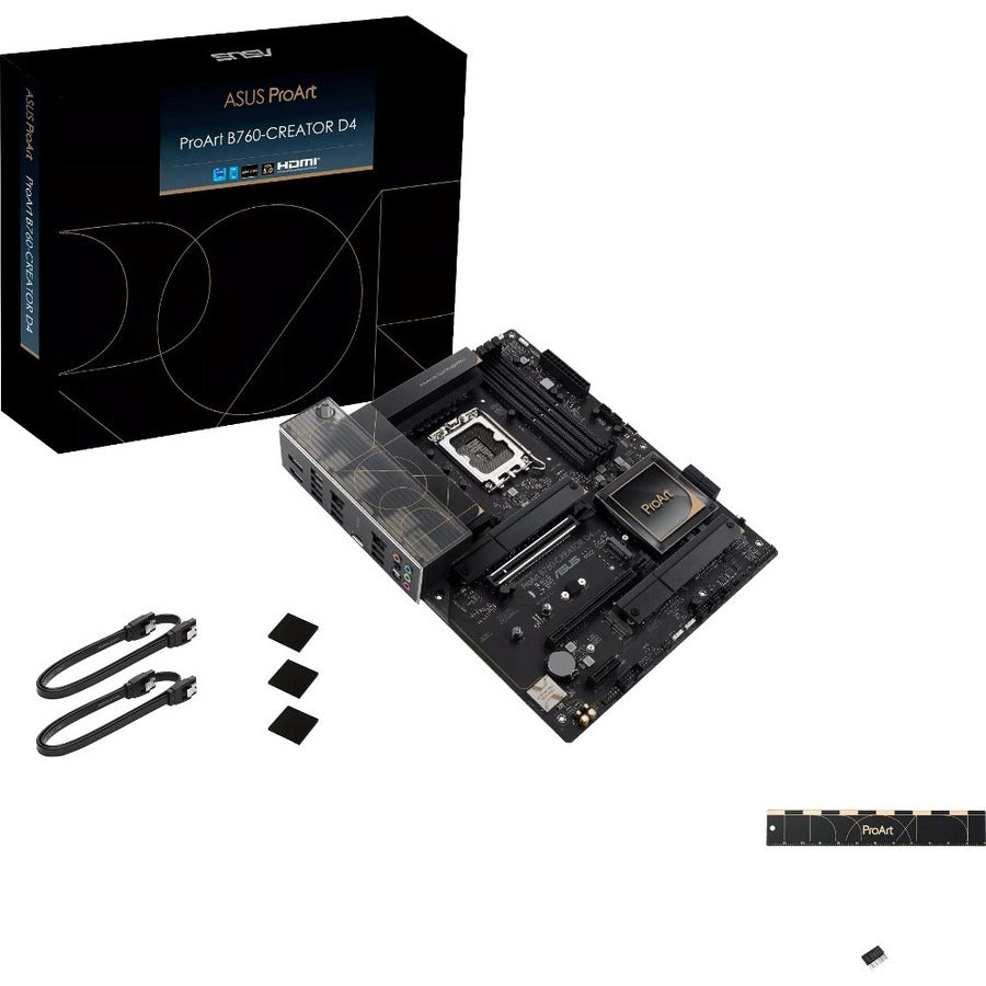 Asus ProArt B760-CREATOR D4 Desktop Motherboard - Intel B760 Chipset - Socket LGA-1700 - ATX PROARTB760-CREATORD4