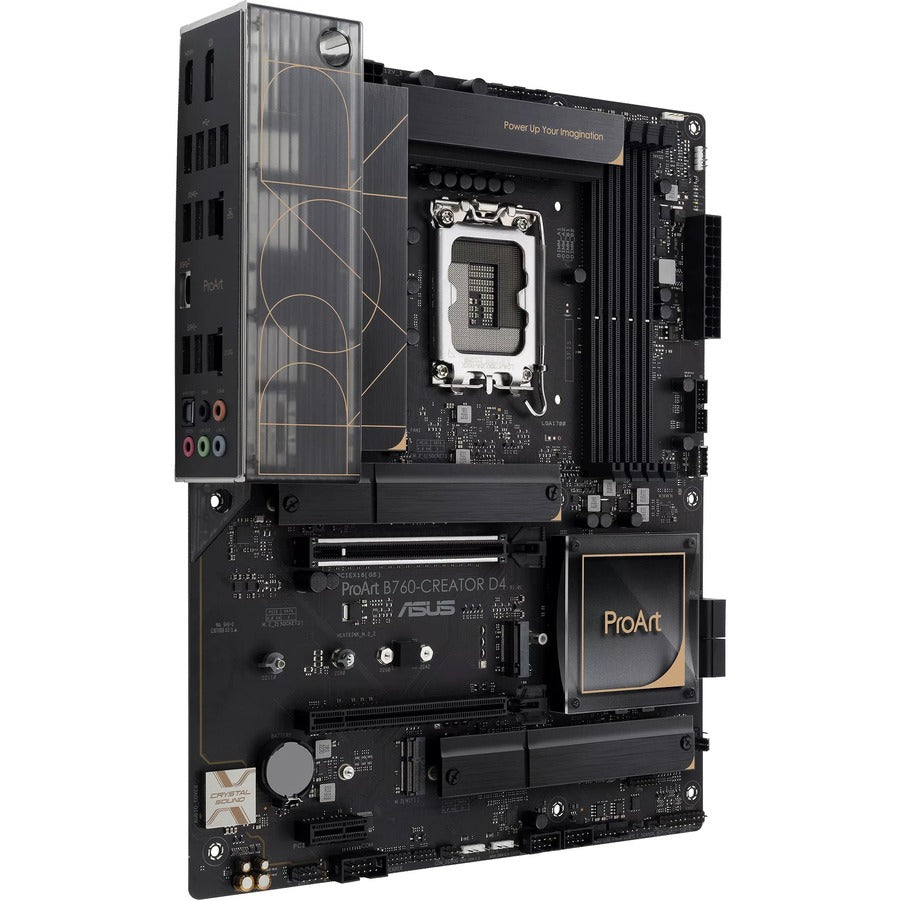 Asus ProArt B760-CREATOR D4 Desktop Motherboard - Intel B760 Chipset - Socket LGA-1700 - ATX PROARTB760-CREATORD4