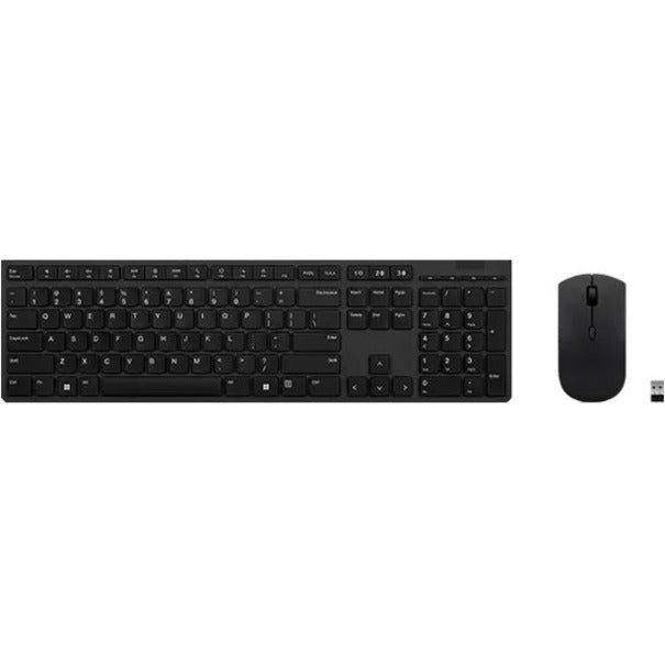 Lenovo Professional Wireless Rechargeable Combo Keyboard and Mouse-US English 4X31K03931