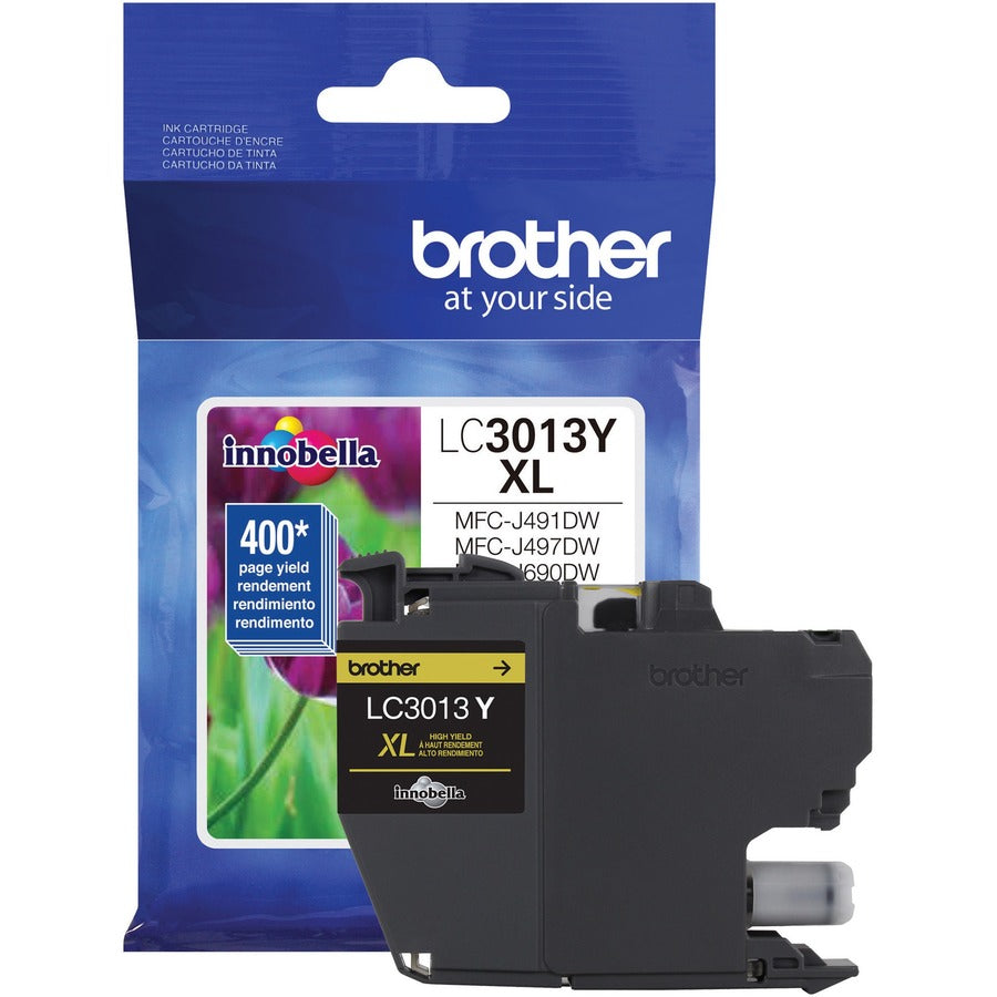 Brother Innobella LC3013YS Original High Yield Inkjet Ink Cartridge - Single Pack - Yellow - 1 Each LC3013YS