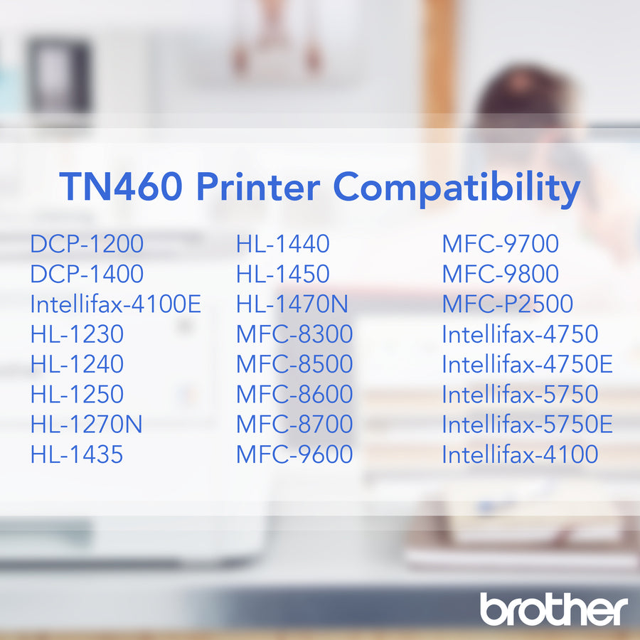 Brother TN460 Original Toner Cartridge TN460