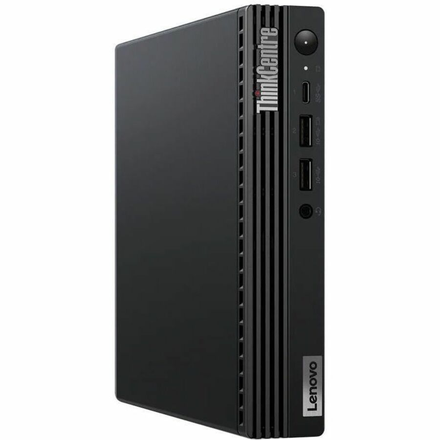 Lenovo ThinkCentre M70q Gen 4 12E30001US Desktop Computer - Core i5 13th Gen i5-13400T - 16 GB - 256 GB SSD - Tiny - Black 12E30001US