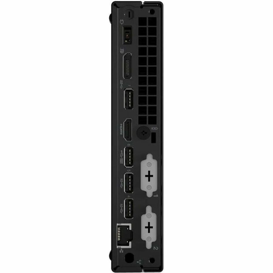 Lenovo ThinkCentre M70q Gen 4 12E30001US Desktop Computer - Core i5 13th Gen i5-13400T - 16 GB - 256 GB SSD - Tiny - Black 12E30001US