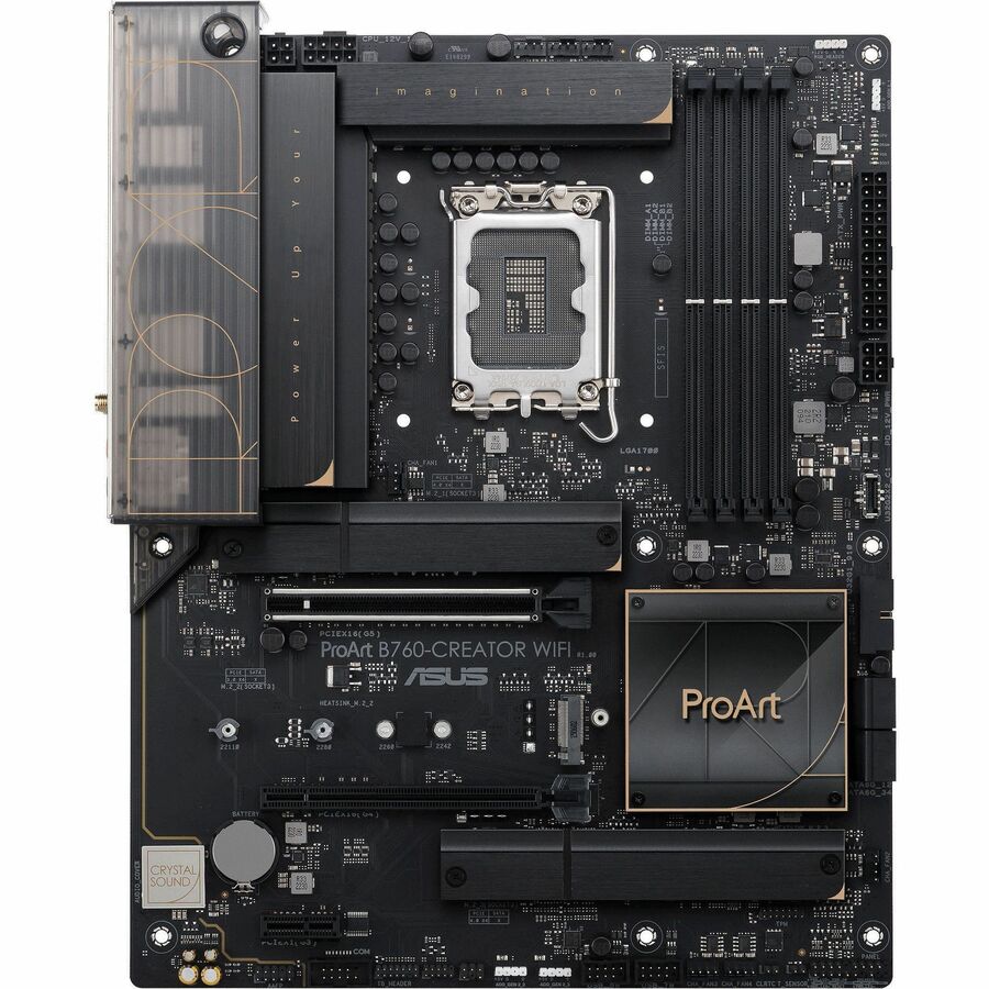 Asus ProArt PROART B760-CREATOR WIFI Desktop Motherboard - Intel B760 Chipset - Socket LGA-1700 - ATX PROART B760-CREATOR WIFI