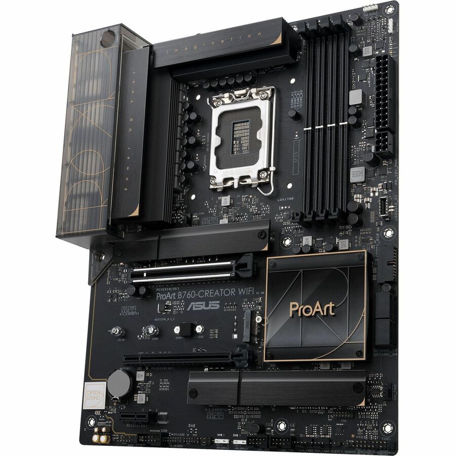 Asus ProArt PROART B760-CREATOR WIFI Desktop Motherboard - Intel B760 Chipset - Socket LGA-1700 - ATX PROART B760-CREATOR WIFI