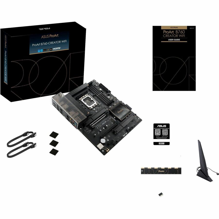 Asus ProArt PROART B760-CREATOR WIFI Desktop Motherboard - Intel B760 Chipset - Socket LGA-1700 - ATX PROART B760-CREATOR WIFI