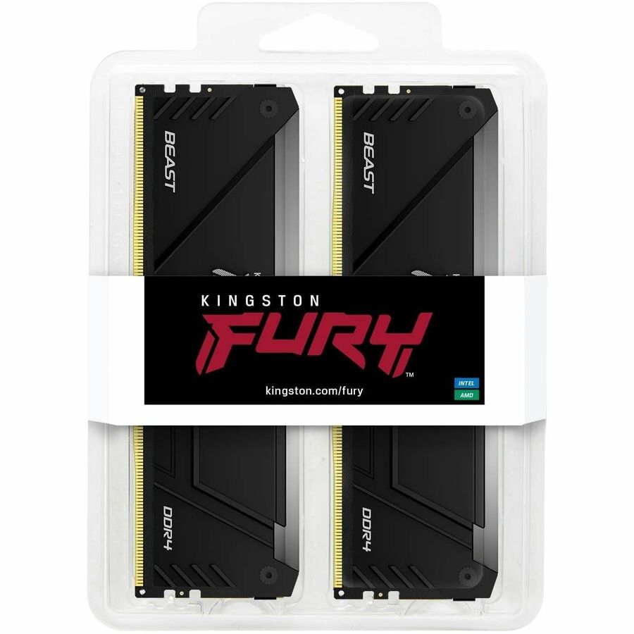 Kingston FURY Beast 32GB (2 x 16GB) DDR4 SDRAM Memory Kit KF432C16BB12AK2/32