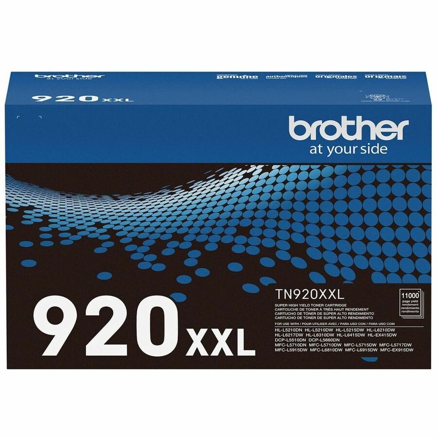 Brother Original Super High Yield Laser Toner Cartridge - Black - 1 Each TN920XXL