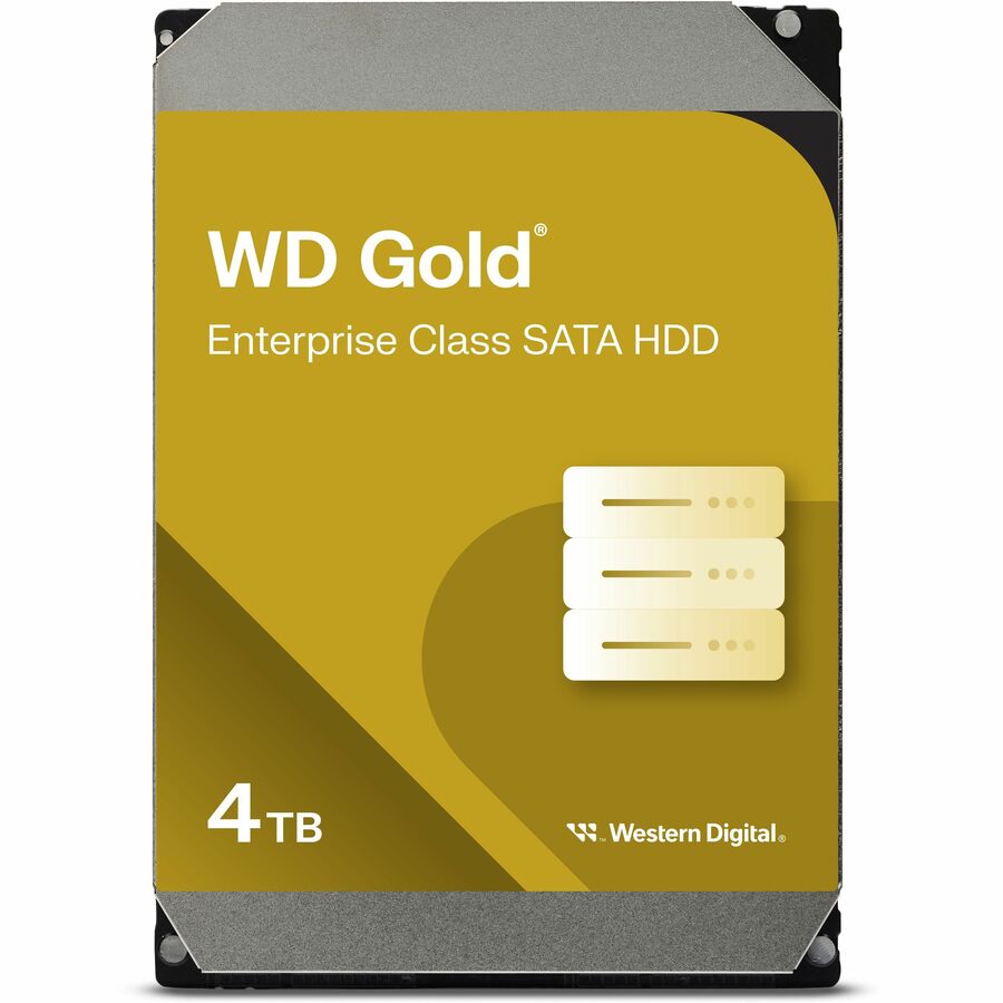 WD Gold WD4004FRYZ 4 TB Hard Drive - 3.5" Internal - SATA (SATA/600) WD4004FRYZ