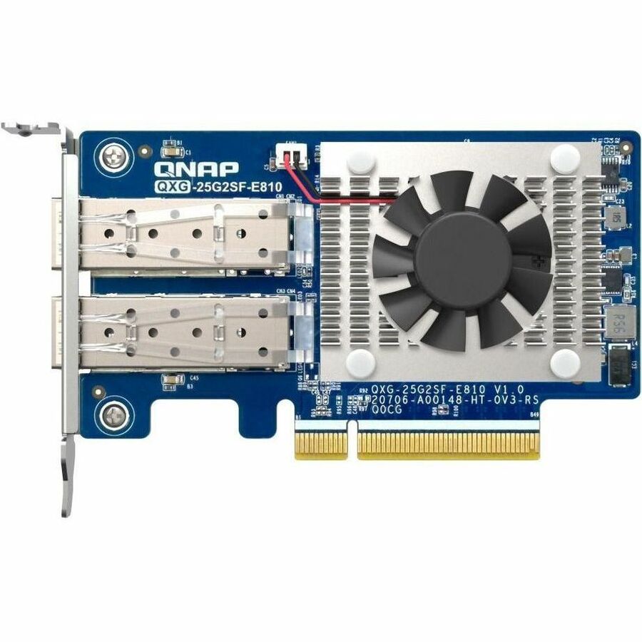 QNAP QXG-25G2SF-E810 25Gigabit Ethernet Card QXG-25G2SF-E810