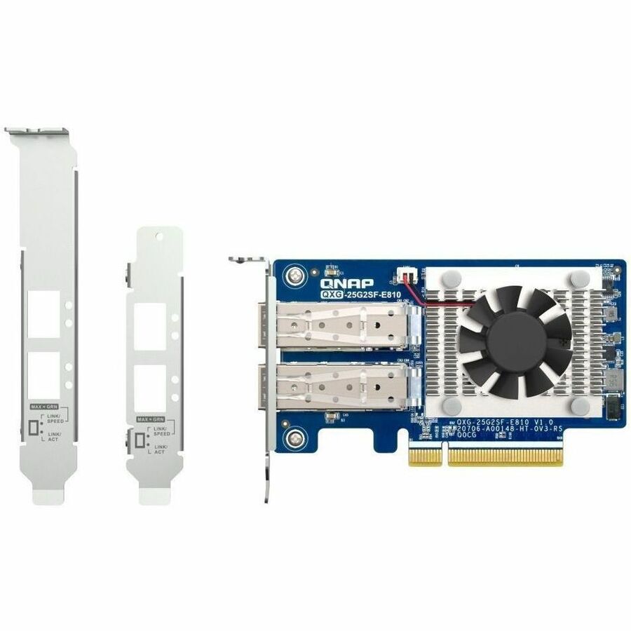 QNAP QXG-25G2SF-E810 25Gigabit Ethernet Card QXG-25G2SF-E810