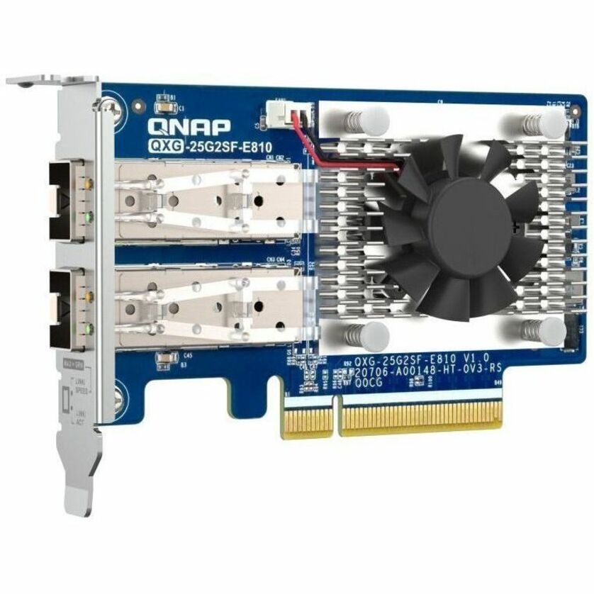 QNAP QXG-25G2SF-E810 25Gigabit Ethernet Card QXG-25G2SF-E810