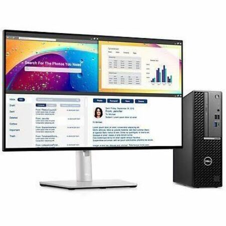 Dell OptiPlex 7000 7020 Plus Desktop Computer - Intel Core i7 14th Gen i7-14700 - vPro Technology - 16 GB - 256 GB SSD - Small Form Factor - Black 2124N