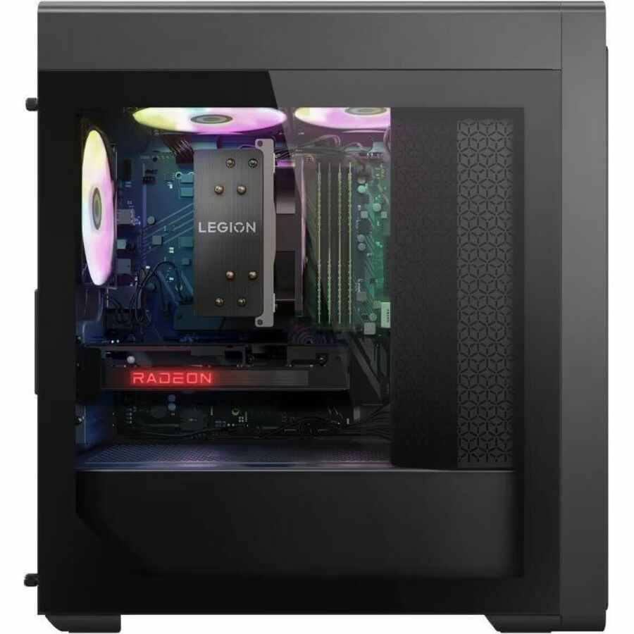 Lenovo Legion T5 26ARA8 90UX0016US Gaming Desktop Computer - AMD Ryzen 7 7700 - 16 GB - 512 GB SSD - Tower - Storm Gray 90UX0016US