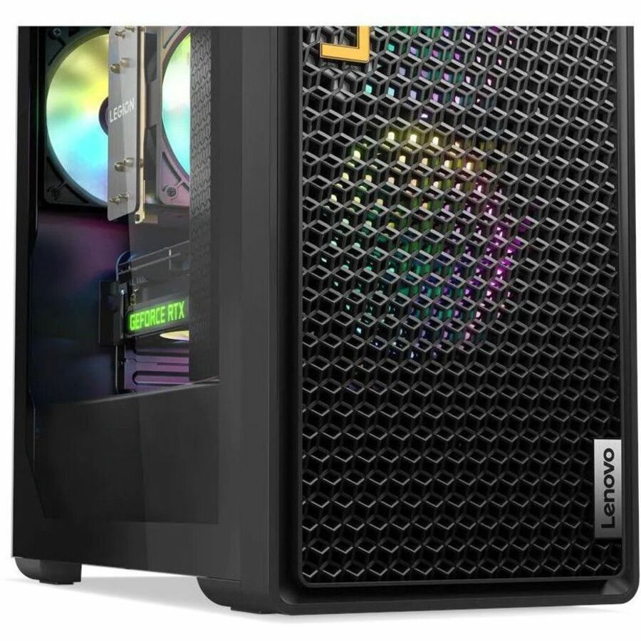 Lenovo Legion T5 26ARA8 90UX0016US Gaming Desktop Computer - AMD Ryzen 7 7700 - 16 GB - 512 GB SSD - Tower - Storm Gray 90UX0016US