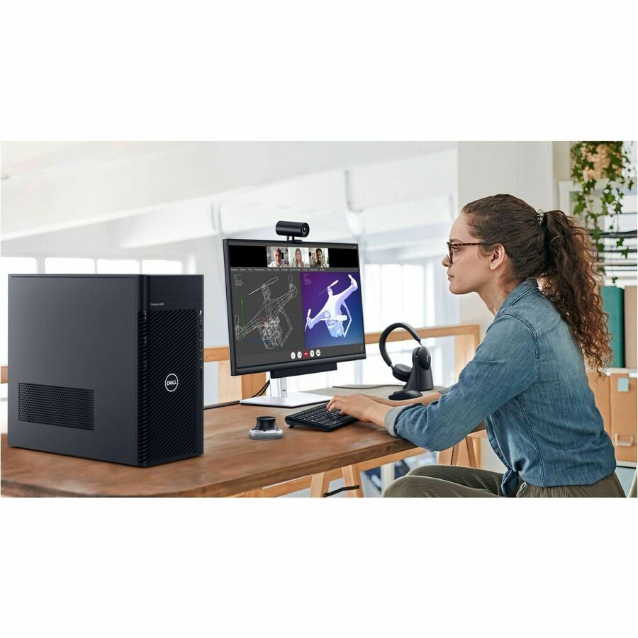 Dell Precision 3000 3680 Workstation - Intel Core i7 14th Gen i7-14700 - vPro Technology - 16 GB - 512 GB SSD - Tower - Black NVY8C