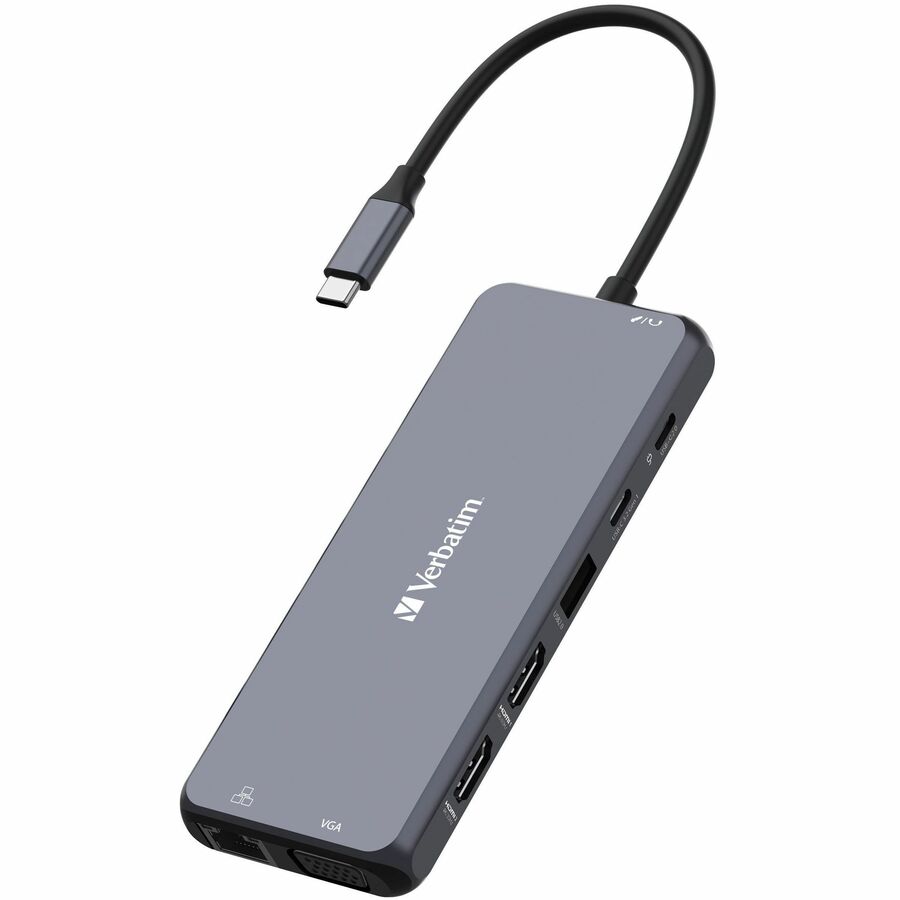 Verbatim USB-C Pro Multiport Hub CMH 14 - 14 Ports 32154