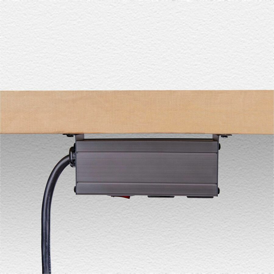 StarTech.com 4-Outlet Industrial Power Strip 125V/15A, EMI/RFI Isolation, Surge Protection, Mountable PDU, 8ft NEMA 5-15P Cord, UL Listed 4N515S8-POWER-STRIP
