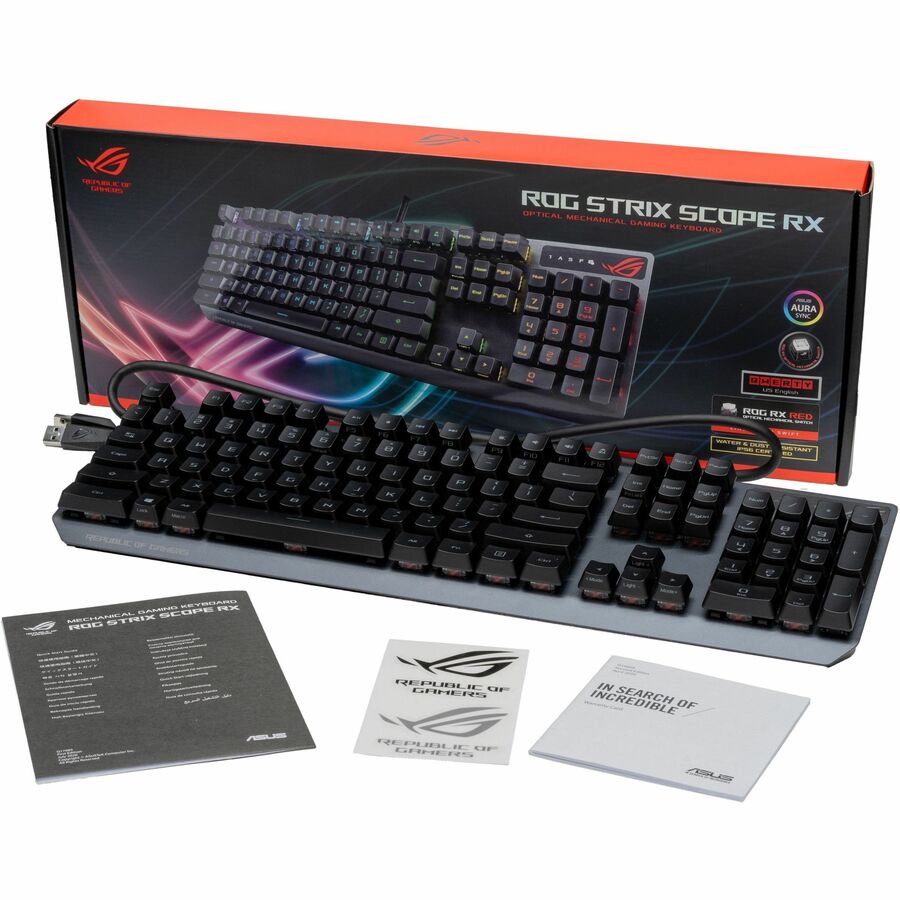 Asus ROG Strix Scope RX Gaming Keyboard XA05 ROG STRIX SCOPE RX/RD/US