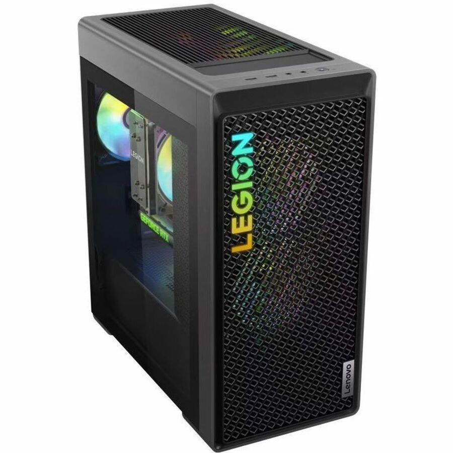 Lenovo Legion T5 26IRB8 90UT001MFZ Gaming Desktop Computer - Intel Core i7 14th Gen i7-14700F - 16 GB - 1 TB SSD - Tower - Storm Gray 90UT001MFZ