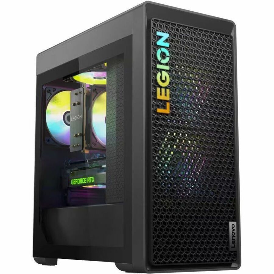 Lenovo Legion T5 26IRB8 90UT001MFZ Gaming Desktop Computer - Intel Core i7 14th Gen i7-14700F - 16 GB - 1 TB SSD - Tower - Storm Gray 90UT001MFZ