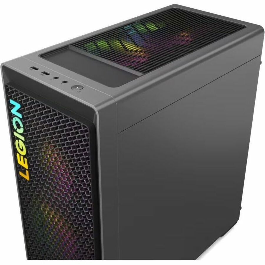 Lenovo Legion T5 26IRB8 90UT001MFZ Gaming Desktop Computer - Intel Core i7 14th Gen i7-14700F - 16 GB - 1 TB SSD - Tower - Storm Gray 90UT001MFZ