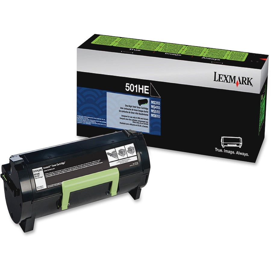 Lexmark Unison Extra High Yield Laser Toner Cartridge - Black Pack 50F1X0E