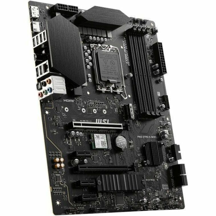 MSI PRO Z790-S WIFI Desktop Motherboard - Intel Z790 Chipset - Socket LGA-1700 - ATX PROZ790SWIFI