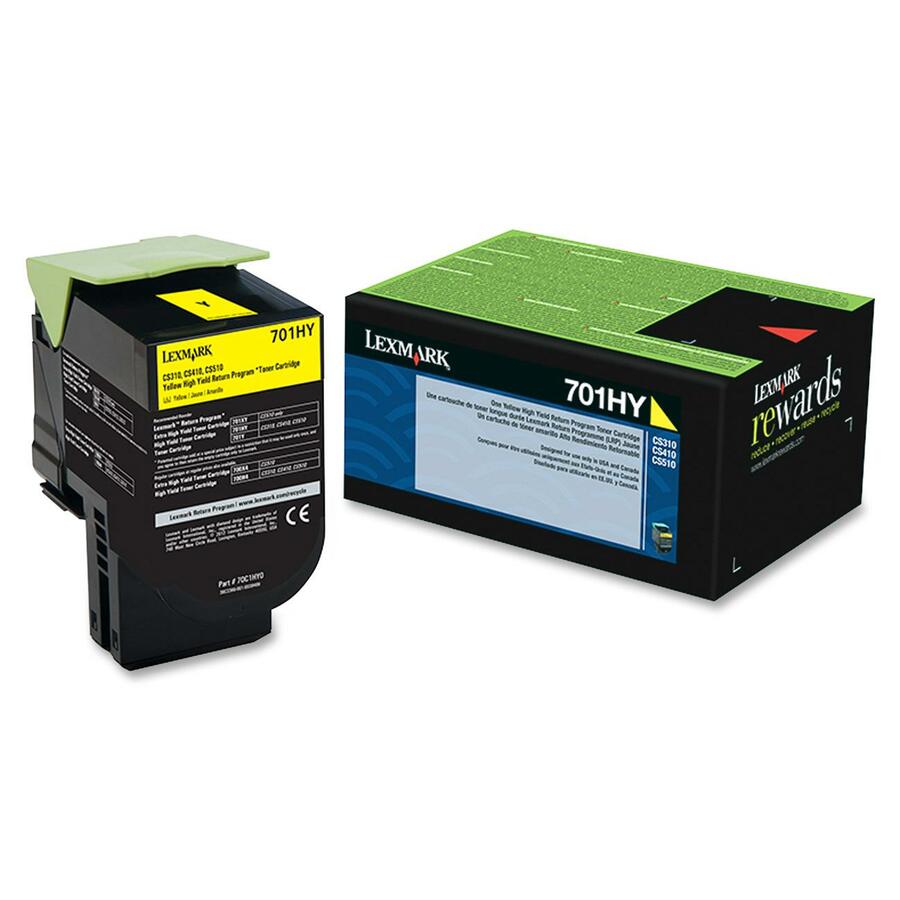 Lexmark Unison 701HY Toner Cartridge 70C1HY0