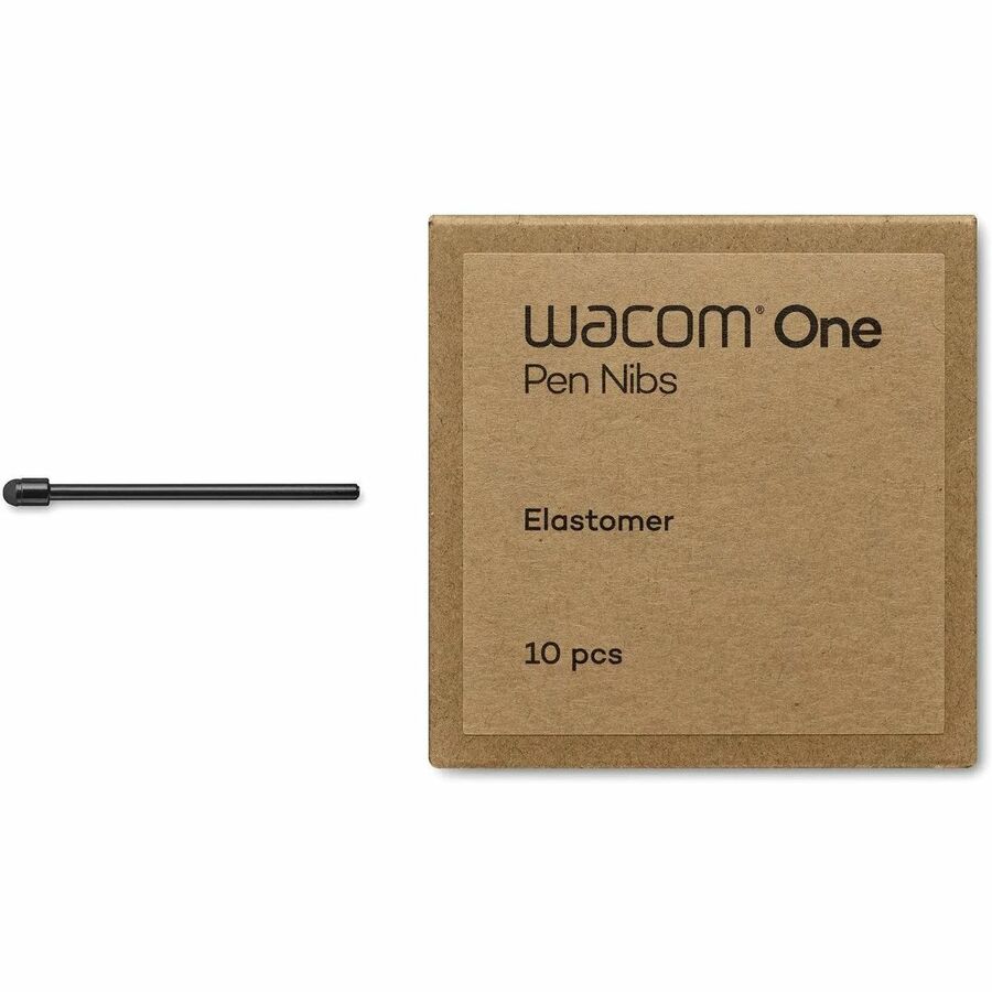 Wacom Pen Nibs Elastomer (black) for Wacom One Standard Pen - 10 pcs ACK24918Z