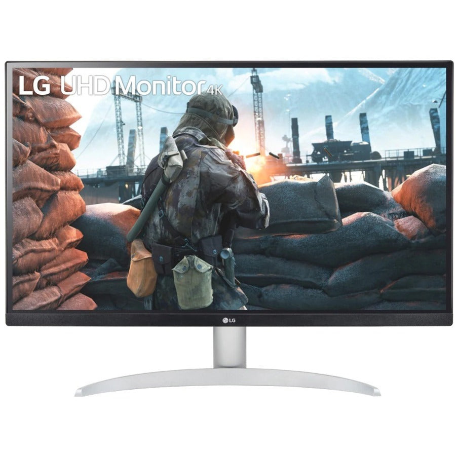 LG 27UP600-W 27" Class 4K UHD LCD Monitor - 16:9 - White 27UP600-W