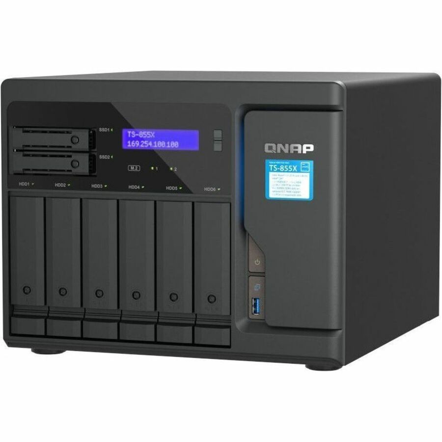 QNAP TS-855X-8G SAN/NAS Storage System TS-855X-8G-US