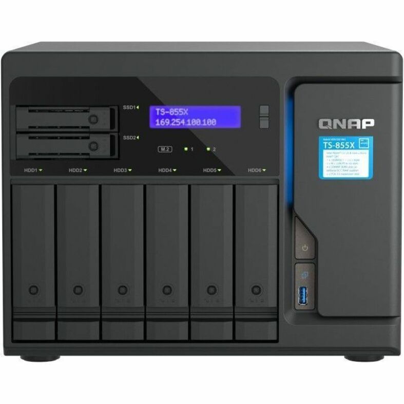 QNAP TS-855X-8G SAN/NAS Storage System TS-855X-8G-US