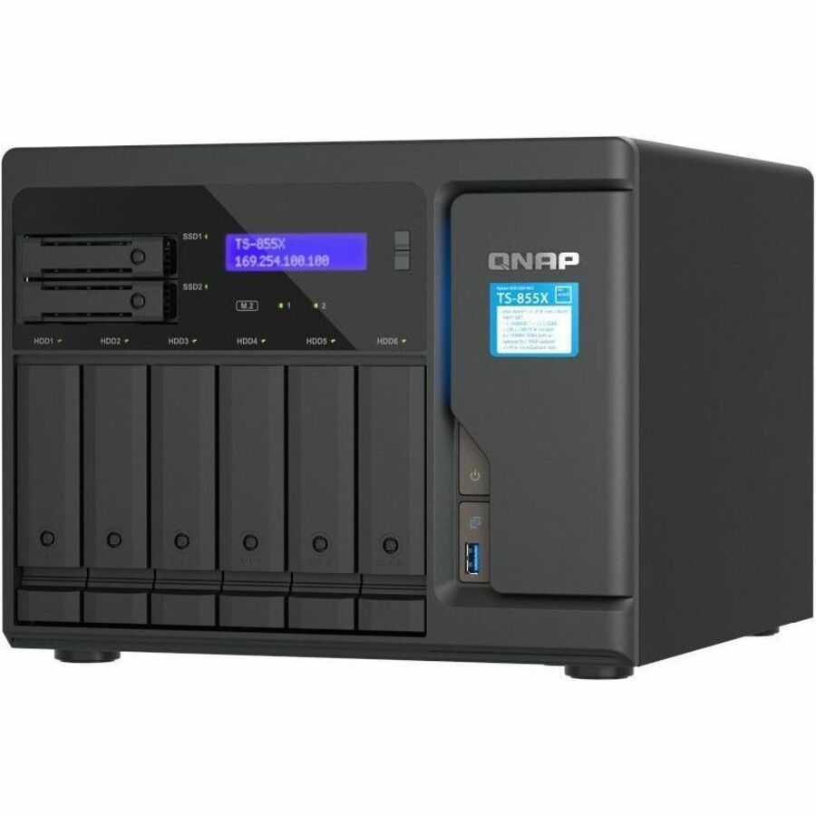 QNAP TS-855X-8G SAN/NAS Storage System TS-855X-8G-US