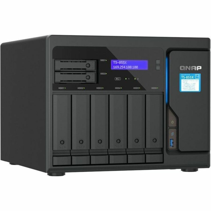 QNAP TS-855X-8G SAN/NAS Storage System TS-855X-8G-US