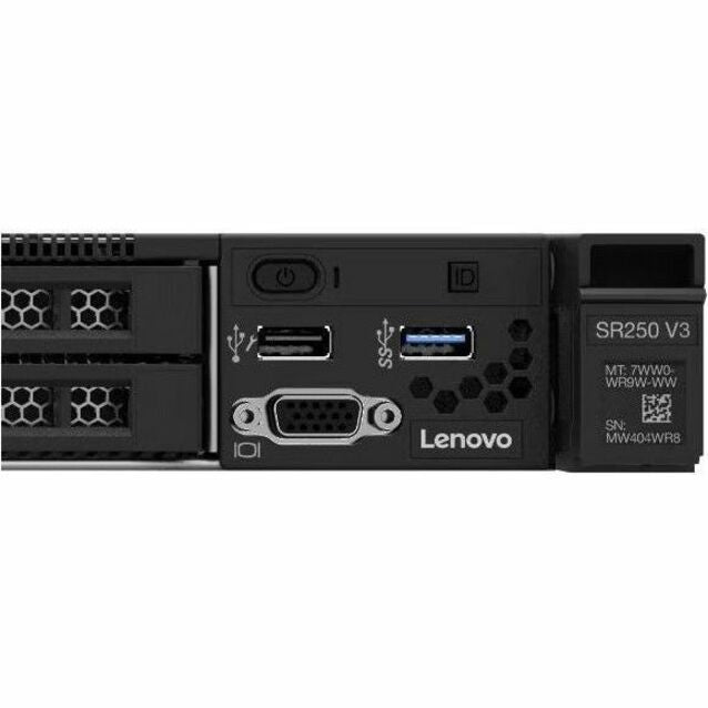 Lenovo ThinkSystem ST250 V3 7DCEA01VNA Tower Server - 1 x Intel Xeon E-2488 3.20 GHz - 16 GB RAM - Serial ATA/600 Controller 7DCEA01VNA