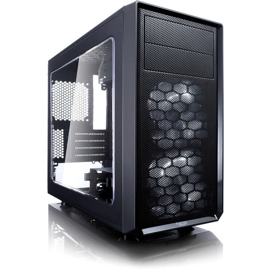 Fractal Design Focus G Computer Case with Side Window FD-CA-FOCUS-BK-W