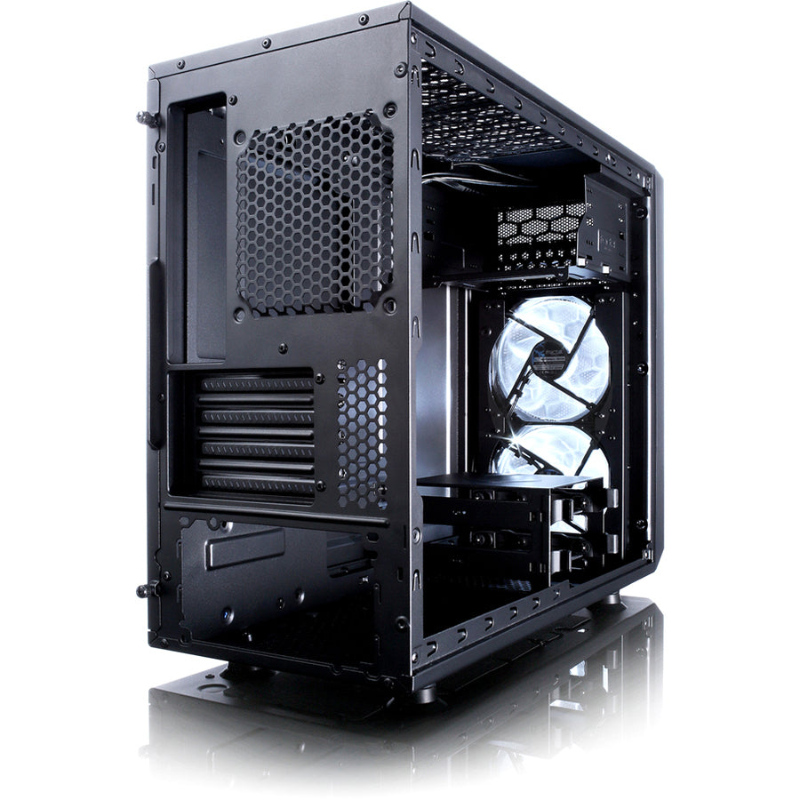 Fractal Design Focus G Computer Case with Side Window FD-CA-FOCUS-BK-W