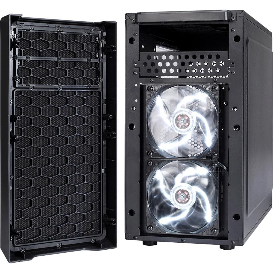 Fractal Design Focus G Computer Case with Side Window FD-CA-FOCUS-BK-W