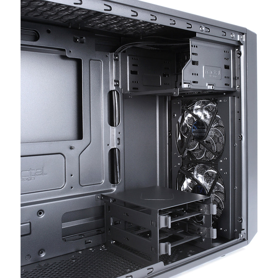 Fractal Design Focus G Computer Case with Side Window FD-CA-FOCUS-BK-W