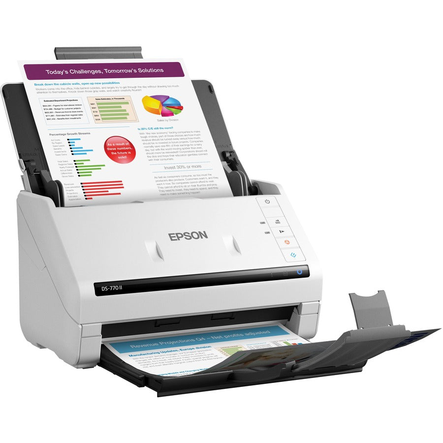 Epson DS-770 II Large Format Sheetfed Scanner - 600 dpi Optical B11B262201