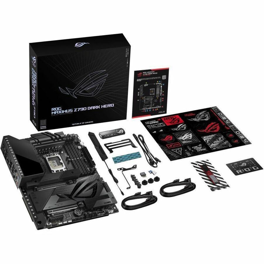 Asus ROG Maximus Z790 Dark Hero Gaming Desktop Motherboard - Intel Z790 Chipset - Socket LGA-1700 - ATX ROG MAXIMUS Z790 DARK HER