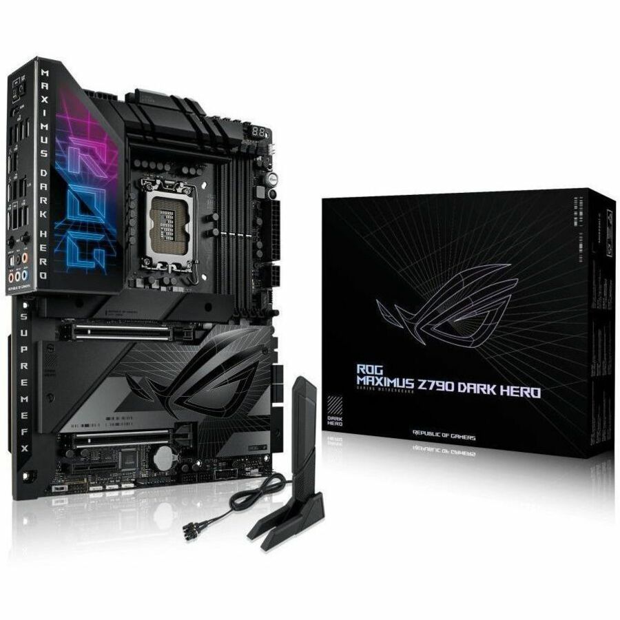 Asus ROG Maximus Z790 Dark Hero Gaming Desktop Motherboard - Intel Z790 Chipset - Socket LGA-1700 - ATX ROG MAXIMUS Z790 DARK HER