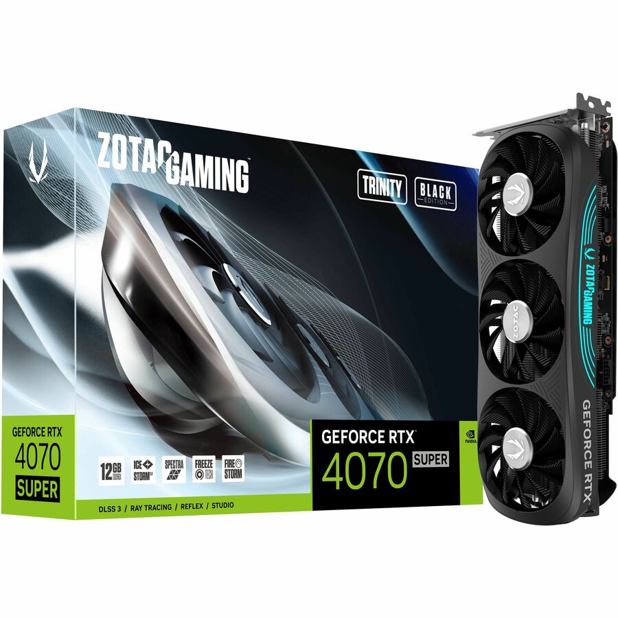 Zotac NVIDIA GeForce RTX 4070 SUPER Graphic Card - 12 GB GDDR6X ZT-D40720D-10P